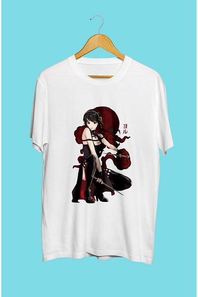 FULL TOLERANCE Tricou cu design special imprimat cu personaje anime Spy X Family Yor Forger