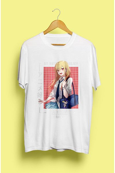 FULL TOLERANCE My Dress Up Αγαπητέ Marin Kitagawa T-Shirt Anime Προσαρμοσμένης Σχεδίασης