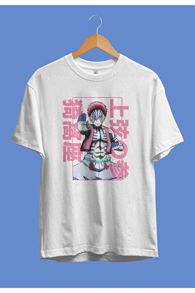 FULL TOLERANCE Μπλουζάκι Anime Oversieze Demon Slayer Akaza Special Design
