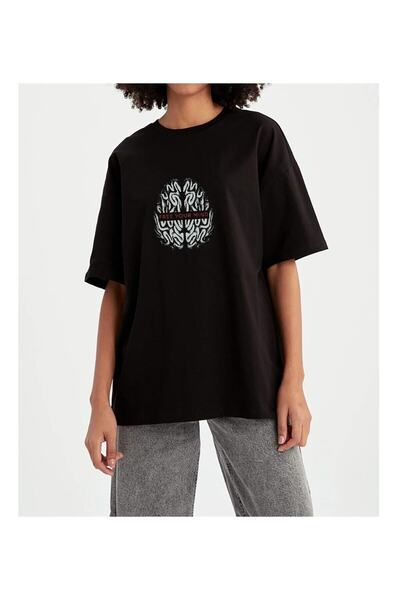 FULL TOLERANCE Free Your Mine (εγκέφαλος) Μπλουζάκι με στάμπα Oversize