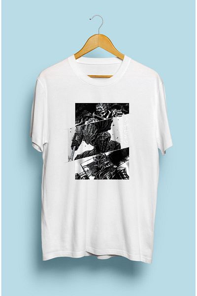 FULL TOLERANCE Tricou Anime Berserk Karazırh Guts și Deathknight cu design exclusivist