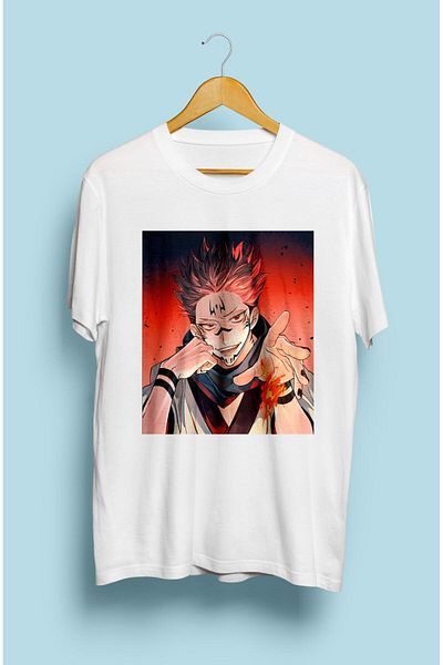 FULL TOLERANCE Μπλουζάκι με τυπωμένο σχέδιο χαρακτήρων Anime Jujutsu Kaisen Sukuna Ryomen