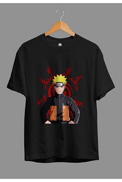 FULL TOLERANCE Model Naruto Kyuubi Seal - Tricou Anime supradimensionat