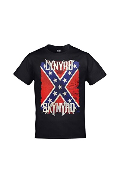 FULL TOLERANCE Μαύρο μπλουζάκι Lynyrd Skynyrd με στάμπα