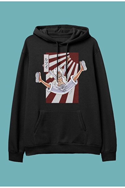 FULL TOLERANCE Oversize One Piece Fire Fruit Anime Personaj Printed Design Sp...