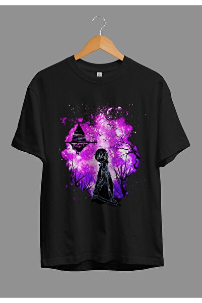 FULL TOLERANCE Tricou oversize Sword Art Online Kirito Anime Character imprimat