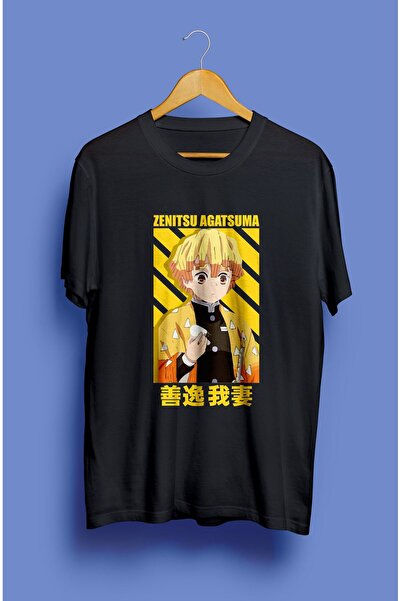 FULL TOLERANCE Demon Slayer Zenitsu Agatsuma Μπλουζάκι Anime Ειδικού Σχεδιασμού