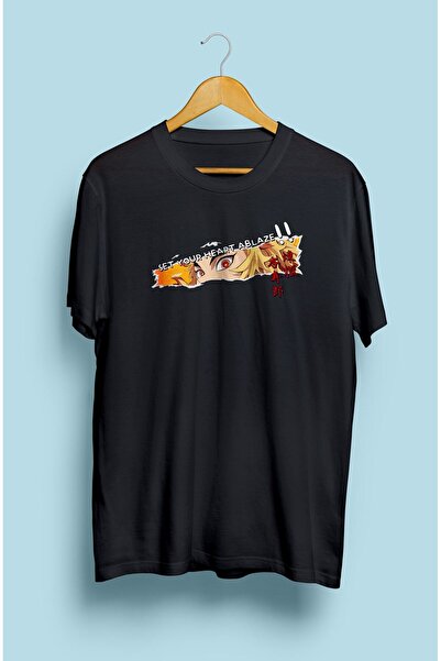FULL TOLERANCE Demon Slayer Rengoku (flame Hashira) Μπλουζάκι Anime ειδικής σ...