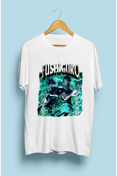 FULL TOLERANCE Tricou cu design imprimat Jujutsu Kaisen Toji și Megumi Fushiguro