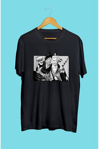 FULL TOLERANCE Μπλουζάκι ειδικού σχεδιασμού One Piece Luffy And Zoro Anime Ch...
