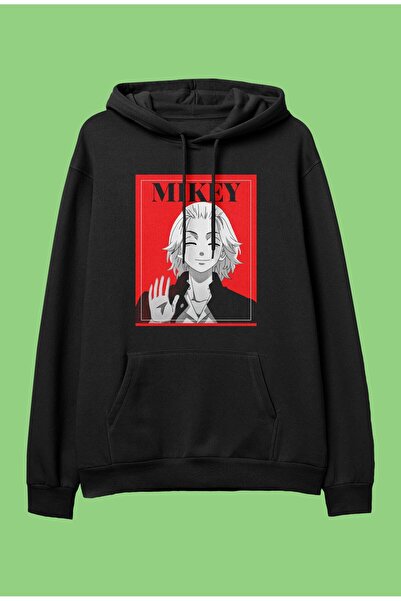 FULL TOLERANCE Oversize Tokyo Revengers Manjiro Sano (mikey) Φούτερ με κουκού...