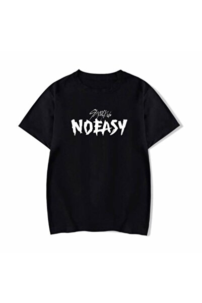 FULL TOLERANCE Stray Kids Noeasy Logo T-shirt Μαύρο Unisex