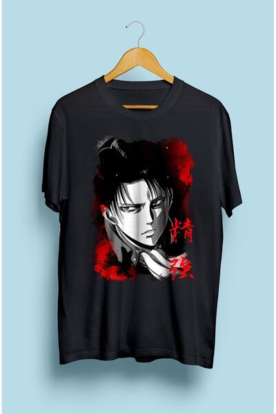 FULL TOLERANCE Μπλουζάκι με τυπωμένο χαρακτήρα Anime Attack On Titan Levi Ack...