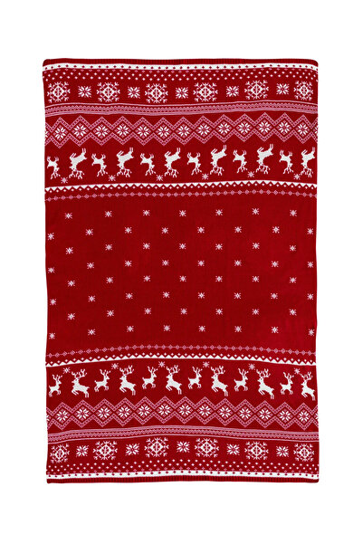 LC Waikiki LCW HOME Yılbaşı Temalı Battaniy e 100x150 Cm