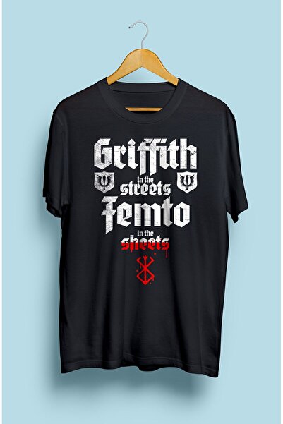 FULL TOLERANCE Μπλουζάκι Anime με προσαρμοσμένο σχέδιο Berserk Griffith Slogan