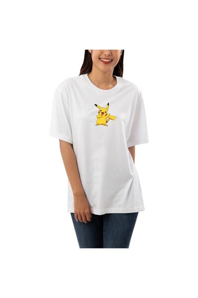 FULL TOLERANCE Tricou unisex oversize cu imprimeu Pikachu