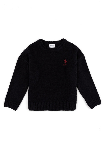 U.S. Polo Assn. Pulover bleumarin pentru fete