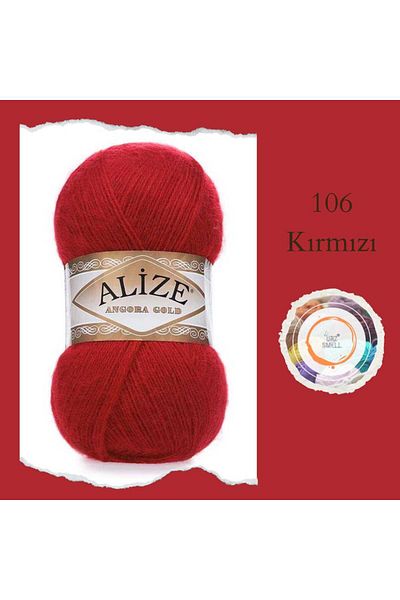 Alize Angora Gold Filă de tricotat manual (singură) 100 gr. 500 m. Cardigan, vestă, eșarfă, fire de tricotat pentru pulover
