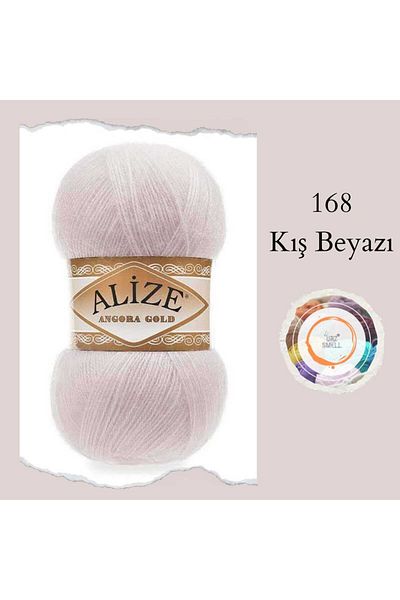 Alize Angora Gold Filă de tricotat manual (singură) 100 gr. 500 m. Cardigan, vestă, eșarfă, fire de tricotat pentru pulover
