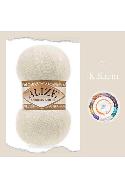 Alize Angora Gold Hand Knitting Thread (Single) 100 gr500 mCardigan Vest Scarf Sweater Knitting Yarn