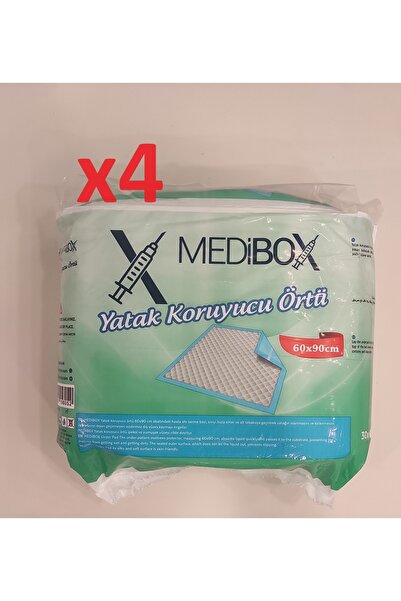 MEDİBOX Easyflow Yatak Koruyucu Örtü 60 X90 30 Lu 4 Adet
