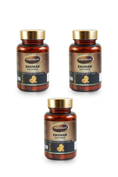 Mecitefendi Enginar Ekstresi Içeren Takviye Edici Gıda 60 Kapsül X 3 ADET