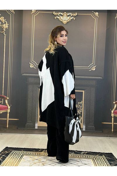 H4 top long cardigan