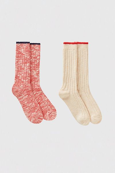 MEM SOCKS КОМПЛЕКТ ОТ 2 ЧАСТНИ ЧОРАПИ ОТ ОРГАНИЧЕН ЕЛАСТИЧЕН ПАМУК