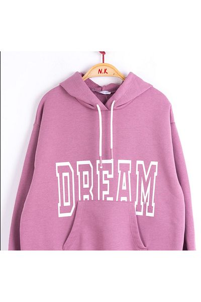 nk kids Детски суитшърт за момичета NC с цвят LILA 33425