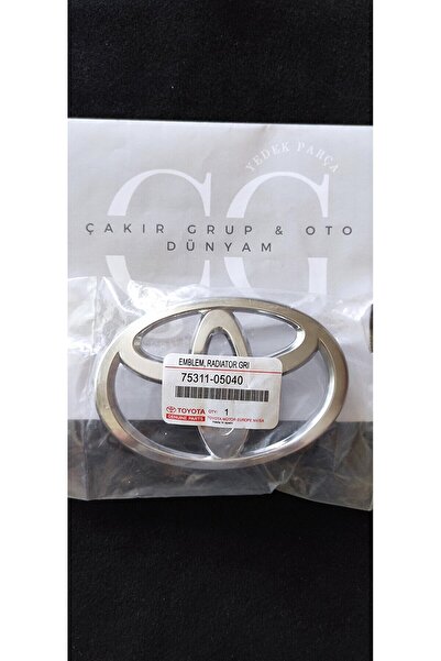 OEM Corolla Ön Amblem 13 - 19 Yılları Arası Araçlara Uyumlu Toyota Corolla Ar...