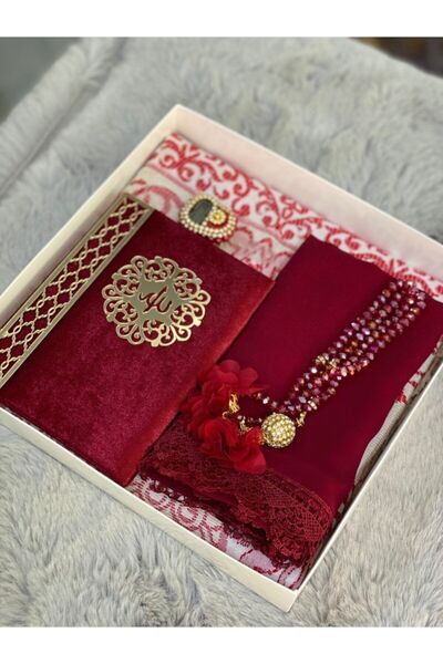 AGH Değerli Hediyeler Set covor de rugăciune Mire Mire Bundle Gift Yasin Set