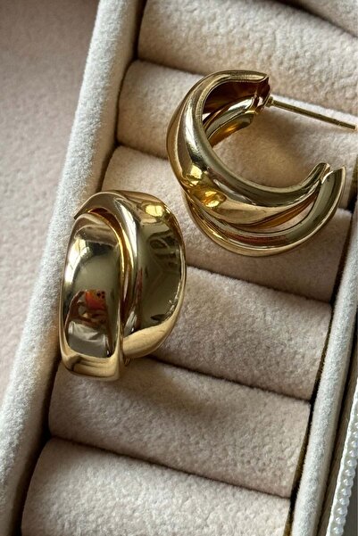 AMORE.İST STORE Mini Çapraz Küpe