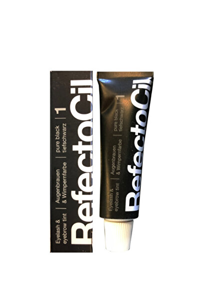 Refectocil 45 Gün Kalıcı Kaş ve Kirpik Boyası No:1 Siyah 15 ml -