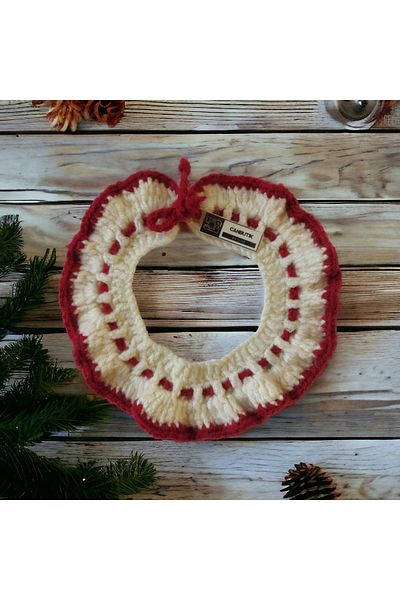 Canbutik Handcrafted Knitted Cat and Dog Collar Leash