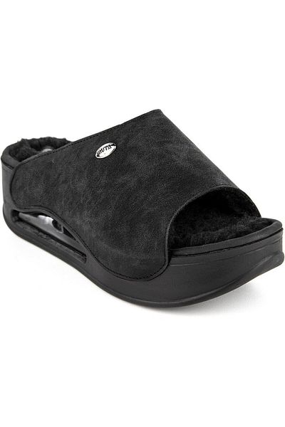 Muya Desmod Anatomical Air Max Sole Women's Warm House Slippers with Fur Inside