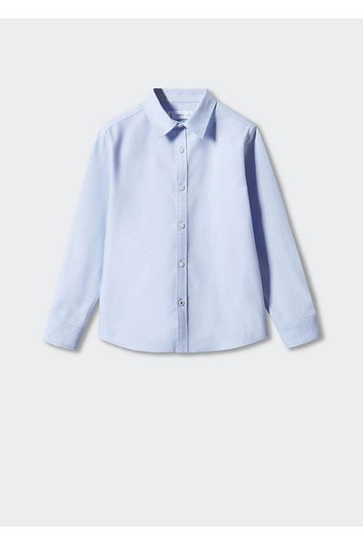 MANGO Kids Tricou Albastru Pentru Copii