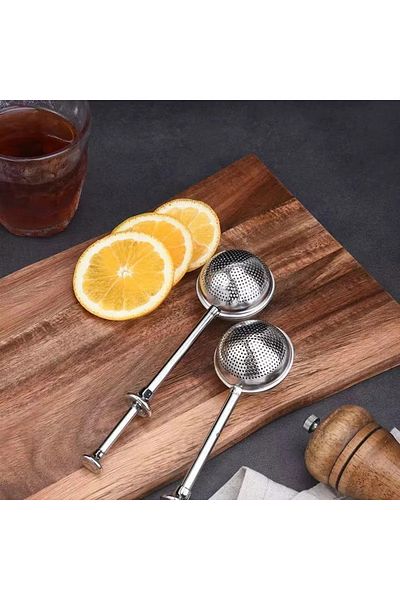 SAVORYHOME 2 قطعة الفولاذ المقاوم للصدأ التوابل الشاي الكرة الشاي Infuser المجال قفل مصفاة شبكة Infuser الشاي تصفية 01