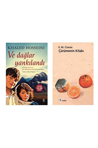 Everest Yayınları Ve Dağlar Yankılandı - Khaled Hosseini - Çürümenin Kitabı -...