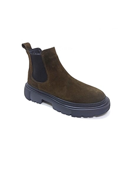 NAIL NAİL CHALSEA HAKİ SÜET DERİ ERKEK BOT