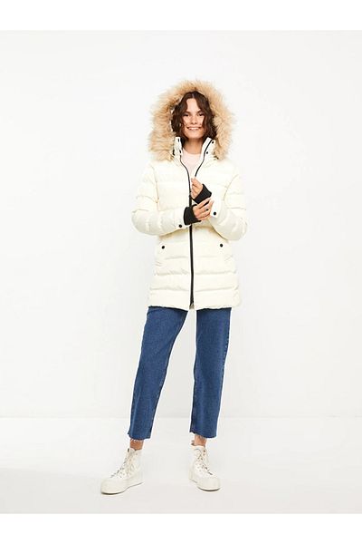 LC Waikiki Puffer-Kapuzenmantel für Damen