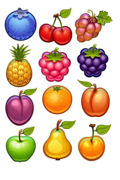 hediyehobihersey Yerli Malı Haftası Meyveler Şekerli Kağıda Baskı Yenilebilir...