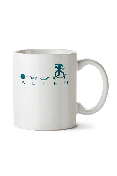ART HEDİYE كوب مطبوع على الجانبين من فيلم Alien