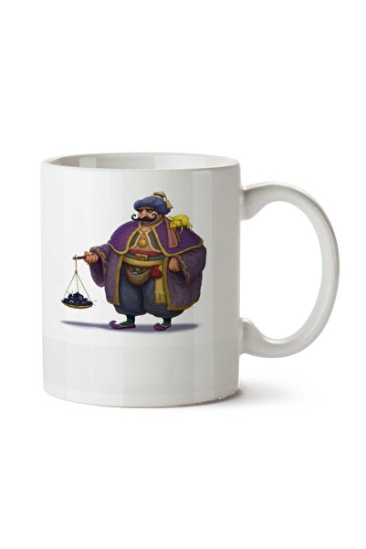 ART HEDİYE كوب بارتوك ذا بيتل ميركان مطبوع على الجانبين