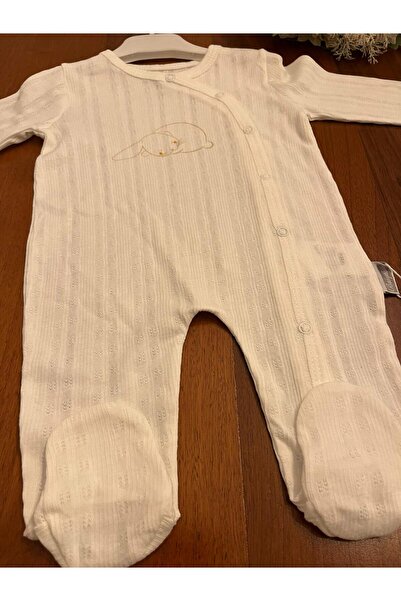 Babydola baby boys and girls jumpsuit unisex 100% cotton fabric perforated