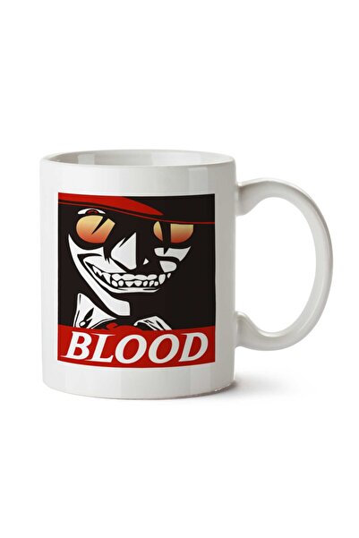 ART HEDİYE كوب مطبوع على الجانبين من BLOOD