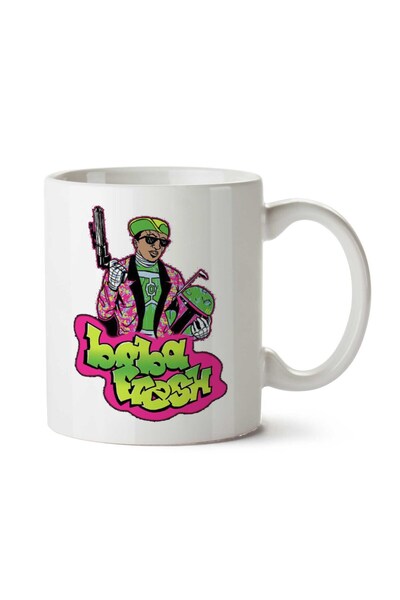 ART HEDİYE كوب بوبا فريش فريش برنس أوف بيل إير ستار وورز مطبوع على الجانبين