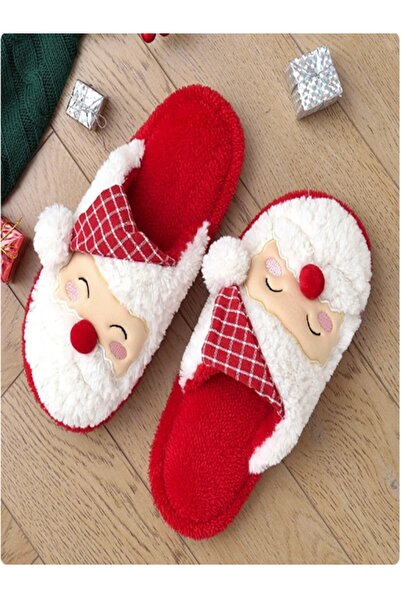 helinaria Moș Crăciun Papuci de Crăciun Pantofi de casă Papuci de casă Papuci...