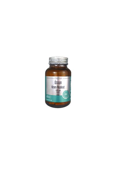 Ocean Chrome Picolinate 200 mcg 90 Capsules Food Supplement Containing Chrome Picolinate