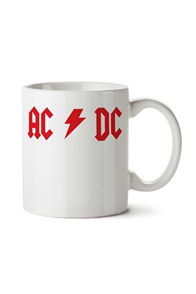 ART HEDİYE كوب AC DC مطبوع على الجانبين