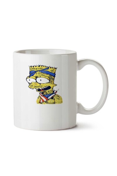 ART HEDİYE كوب أمريكا بارث سيمبسون مطبوع على الجانبين